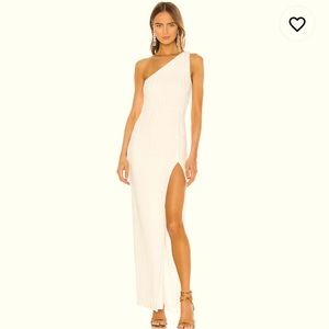 Amazing Osanna One shoulder Maxi Dress from Revolve